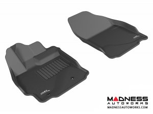 Scion TC Floor Mats (Set of 2) - Front - Black by 3D MAXpider